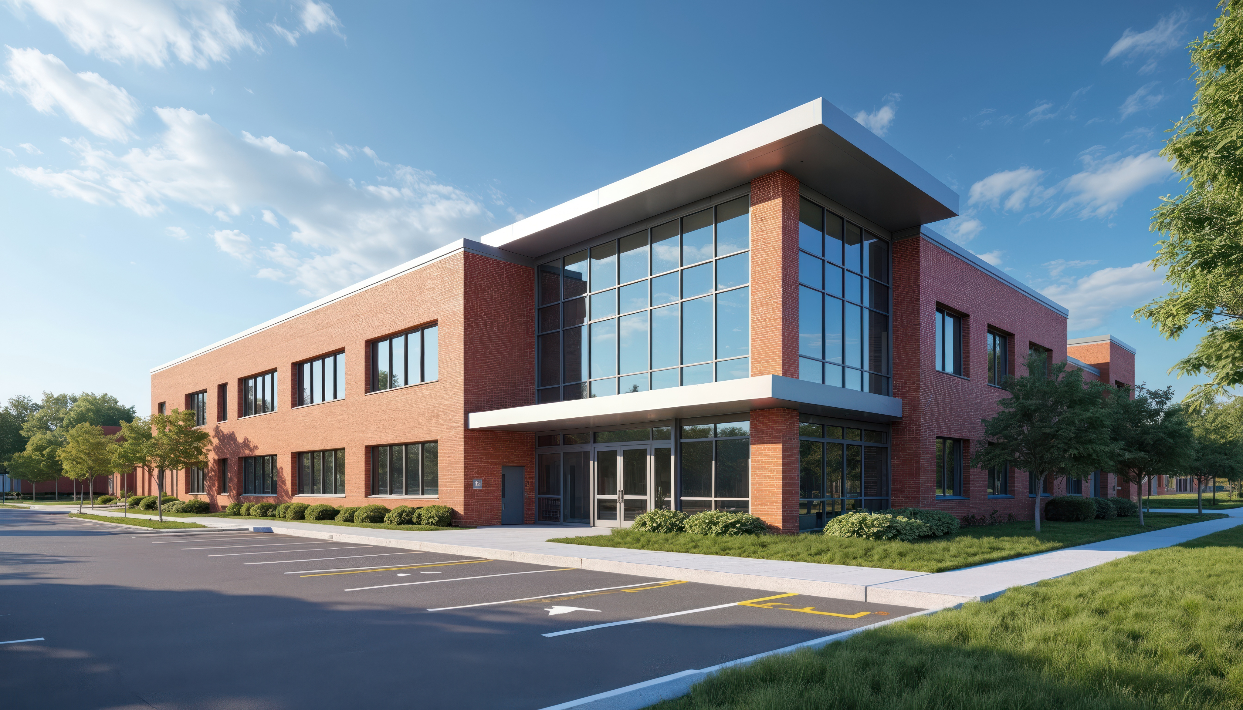 Photo d'un batiment scolaire