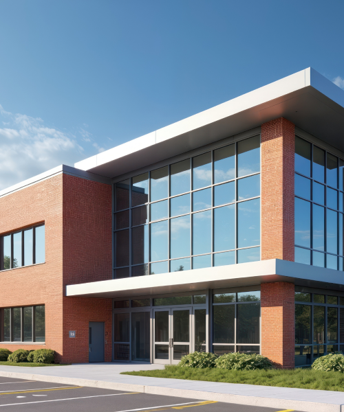 Photo d'un batiment scolaire